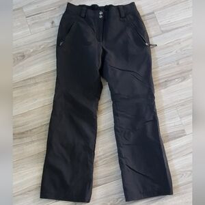 Fera Insulated Snow Ski Pants, Black, Nylon Shell, Women's 8R, EUC